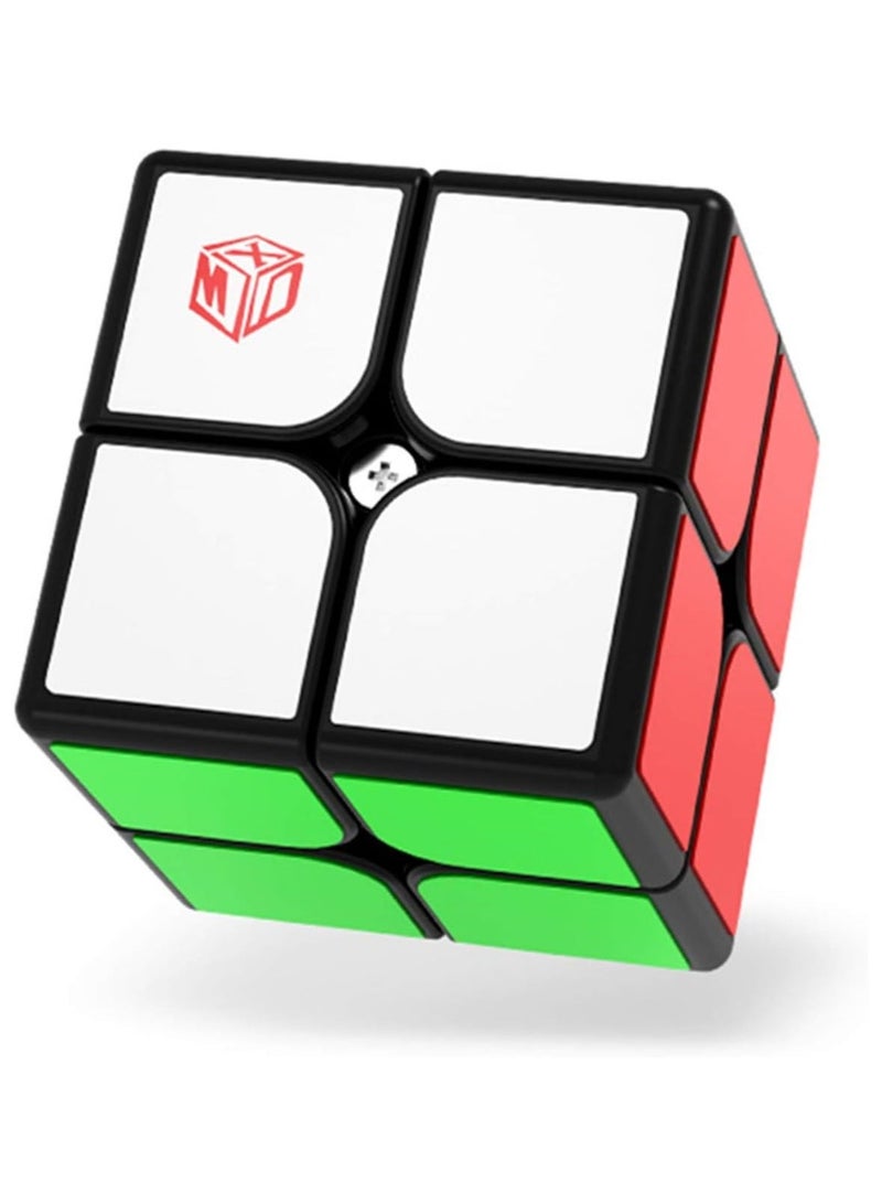 Qiyi X‑Man Flare 2x2 XMD Magnetic Speedcube Stickered – Adjustable Magnets, Smooth Turning 51mm Performance Cube, Lightweight 65g Puzzle Toy for Beginners & Speedcubers - Image 2